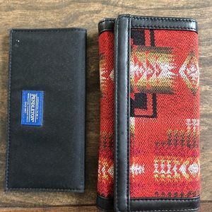 Pendleton wallet and checkbook cover